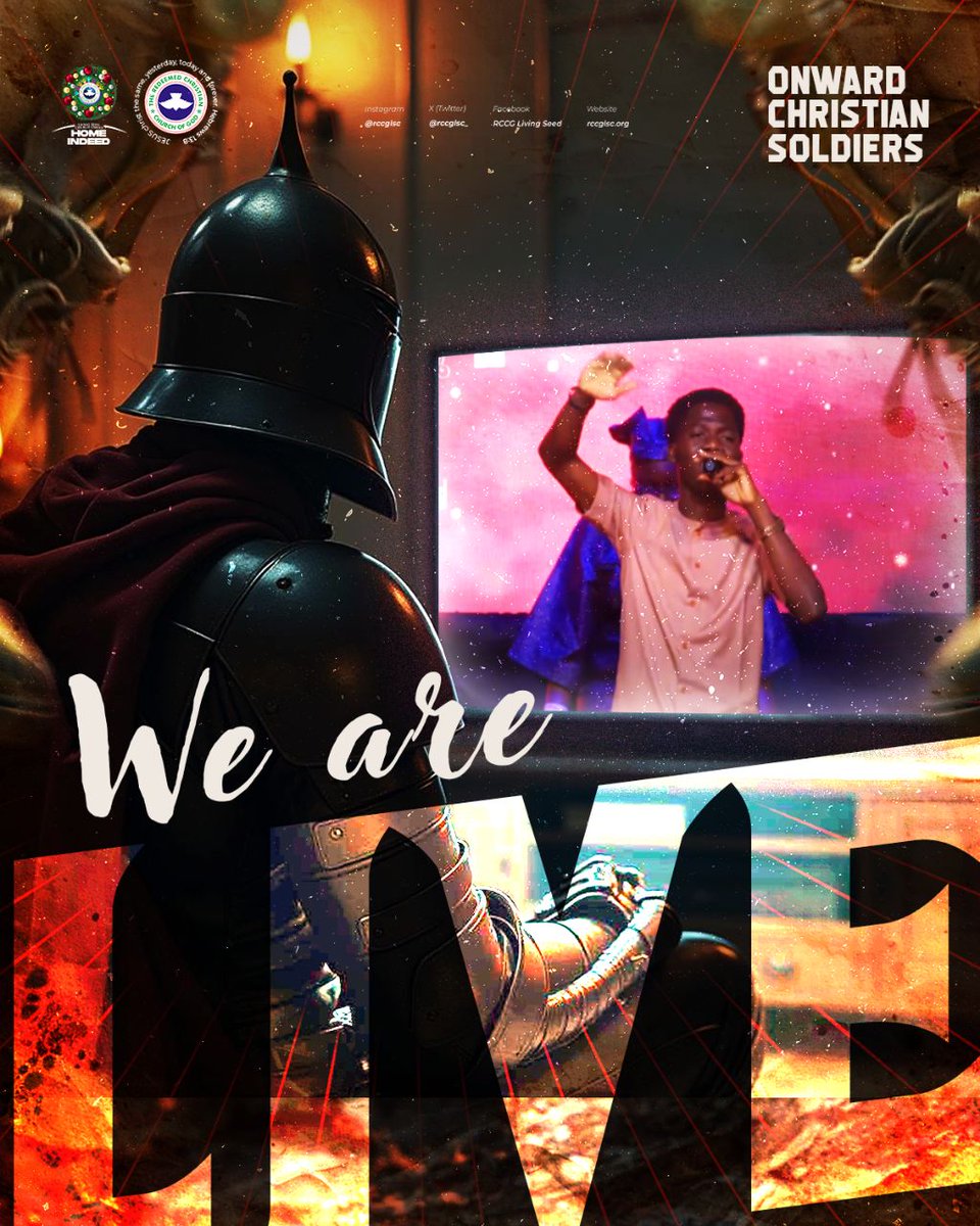 Join us as we learn at the feet of the Master.
It's beginning to be an incredible time in the presence of God.
Remain blessed!

youtube.com/live/wvJ7oQlUa…

#rccglsc #teamard #sundayservice #OnwardChristianSoldiers