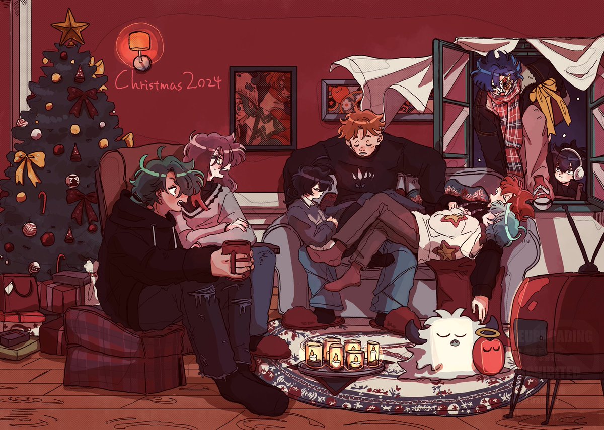 han_char_'s tweet photo. 🎄🎁🕯⭐️❤️ https://t.co/reOQVmXyeh