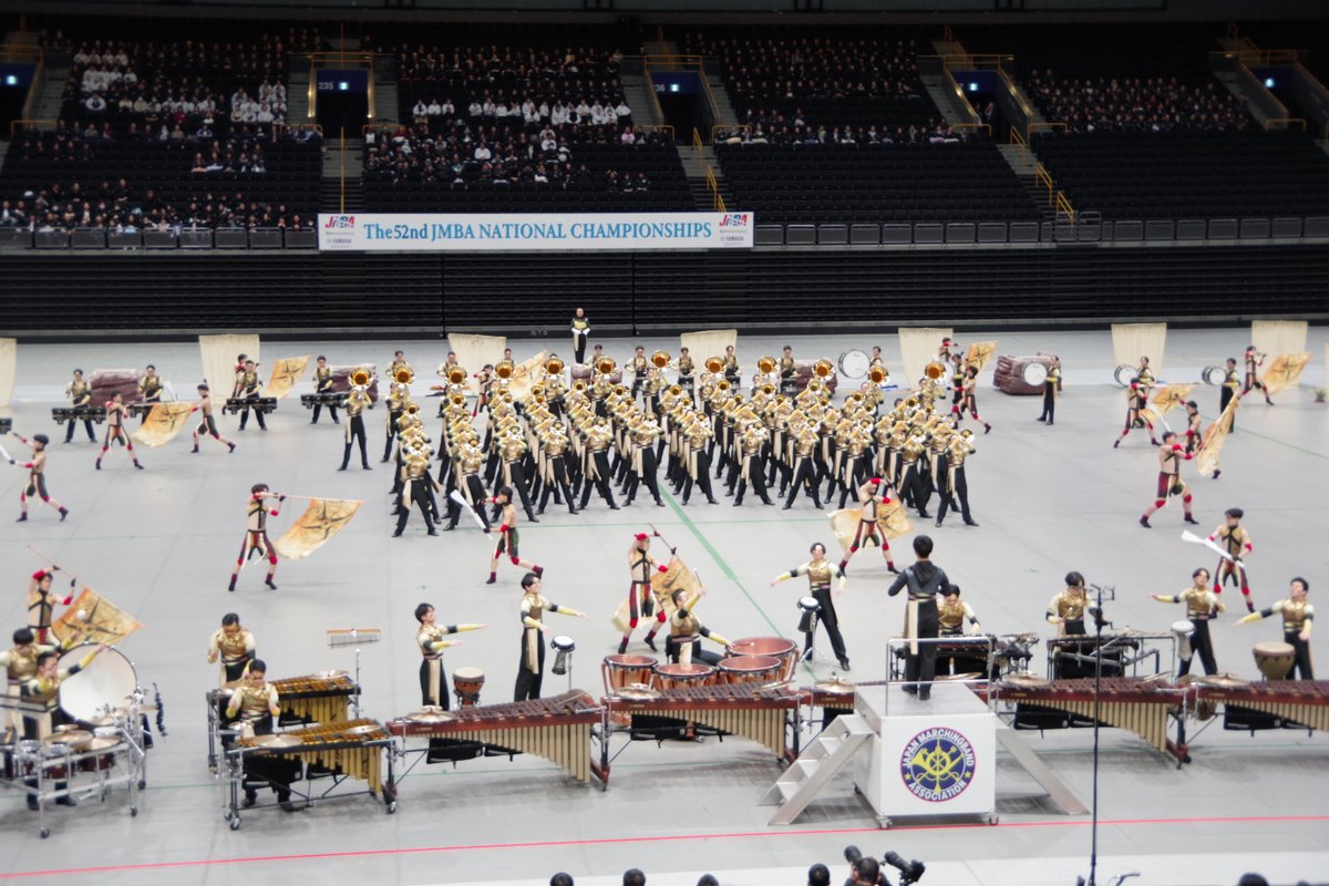 SRVanguardJP's tweet photo. 12/15(日)さいたまスーパーアリーナにて開催された「第52回マーチングバンド全国大会」に出場。
通算18度目のグランプリ・内閣総理大臣賞を受賞しました！

支えてくださったすべての皆様にメンバー・スタッフ一同、心より感謝申し上げます。

応援いただき、本当にありがとうございました！ https://t.co/O1DVRvsvr7
