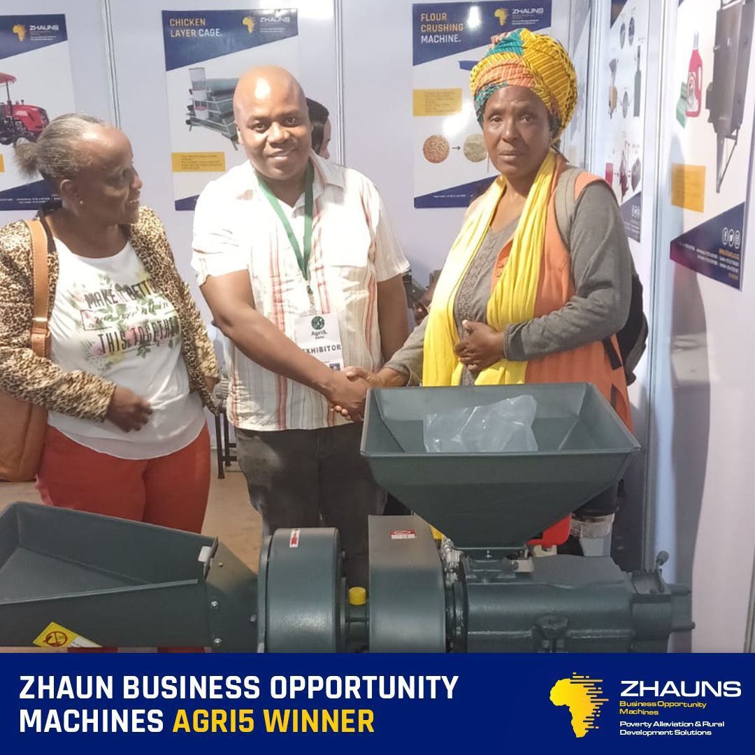 ZhaunsGroup's tweet photo. Congratulations to Mrs. Hlengiwe Sithole, the winner of our Zhauns Business Opportunity Agri5 competition! 🌱 Mrs. Sithole, a dedicated local farmer from Pietermaritzburg, is now one step closer to growing her business with the help of Zhauns.
.
.
.
.
#zhauns #machines https://t.co/A2voCVVP5p