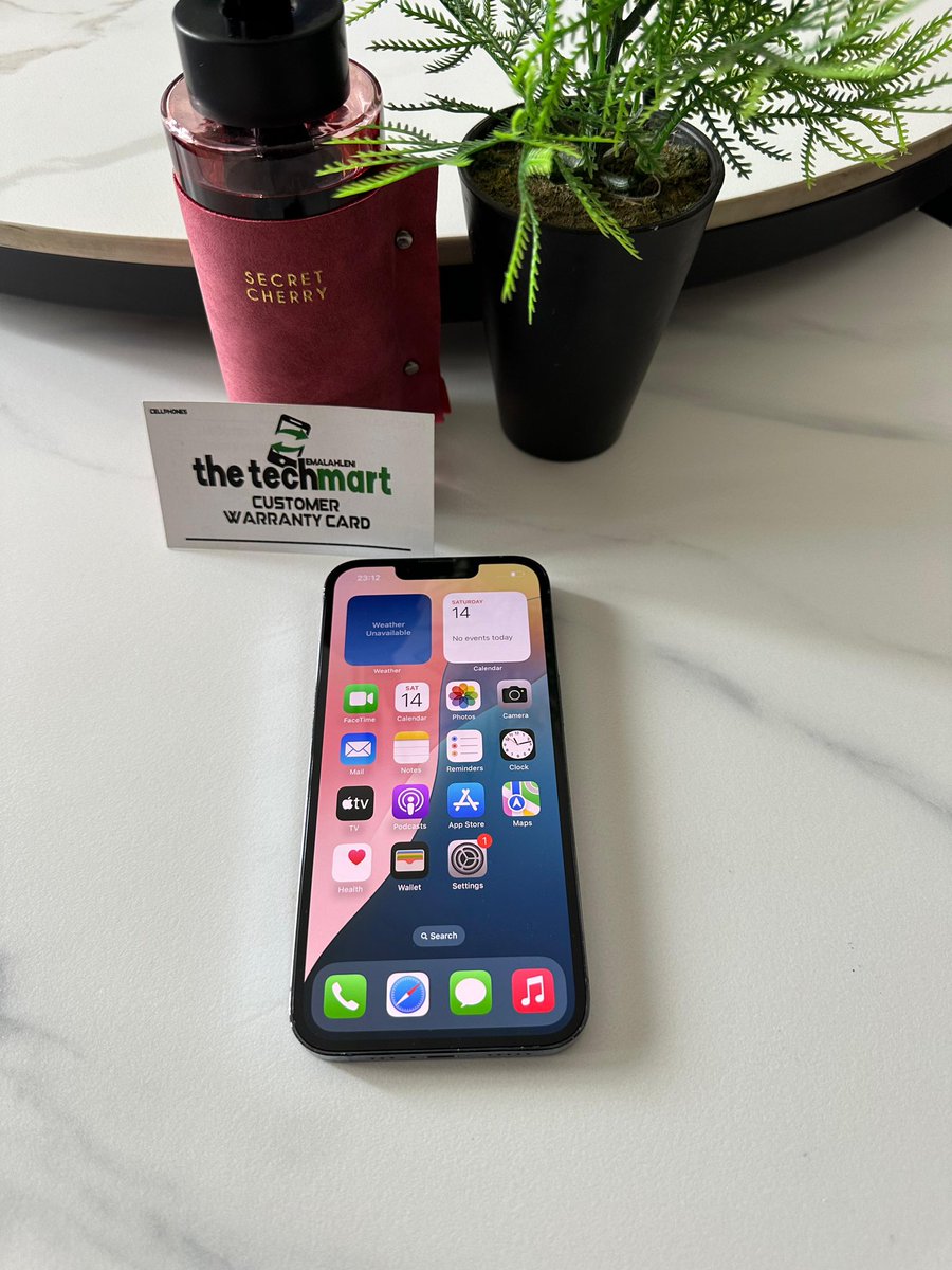 TheTechMart3's tweet photo. THETECHMART | SECUNDA | EMALAHLENI 

iPhone 13 Pro 128GB 

R13 000

iPhone 13 Pro is BACK AGAIN in stock🔥.iCloud unlocked and open to all SA 🇿🇦 networks. 13 Pro is in a good condition. 

FOLLOW US NOW ON:
✔️INSTAGRAM:@the_tech_mart 
✔️Facebook: TheTechMart https://t.co/S4YLSZXjLh