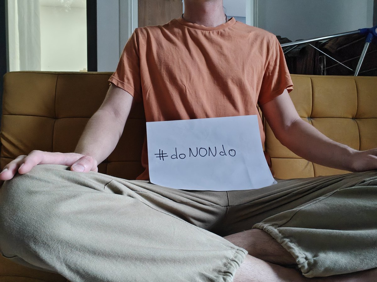 #doNONdo practicing non doing

F6uY6njzz6ZJVh5qr68hfBLLfnginVBqHhNBnFKN4gVR