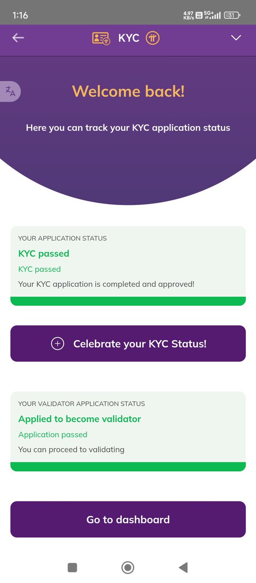 PiHelpCommunity's tweet photo. Hey, Guys Today My Tentative kyc successfully passed. 3 months ago passed pi kyc but suddenly it was tentative last 3 months. Now I'm following this article https://t.co/ONdP3fFuBO and now my kyc again successful passed Thanks.
#PiNetwork2024 #CryptoNews #pikyc #Blockchains https://t.co/yT0HTb90xt