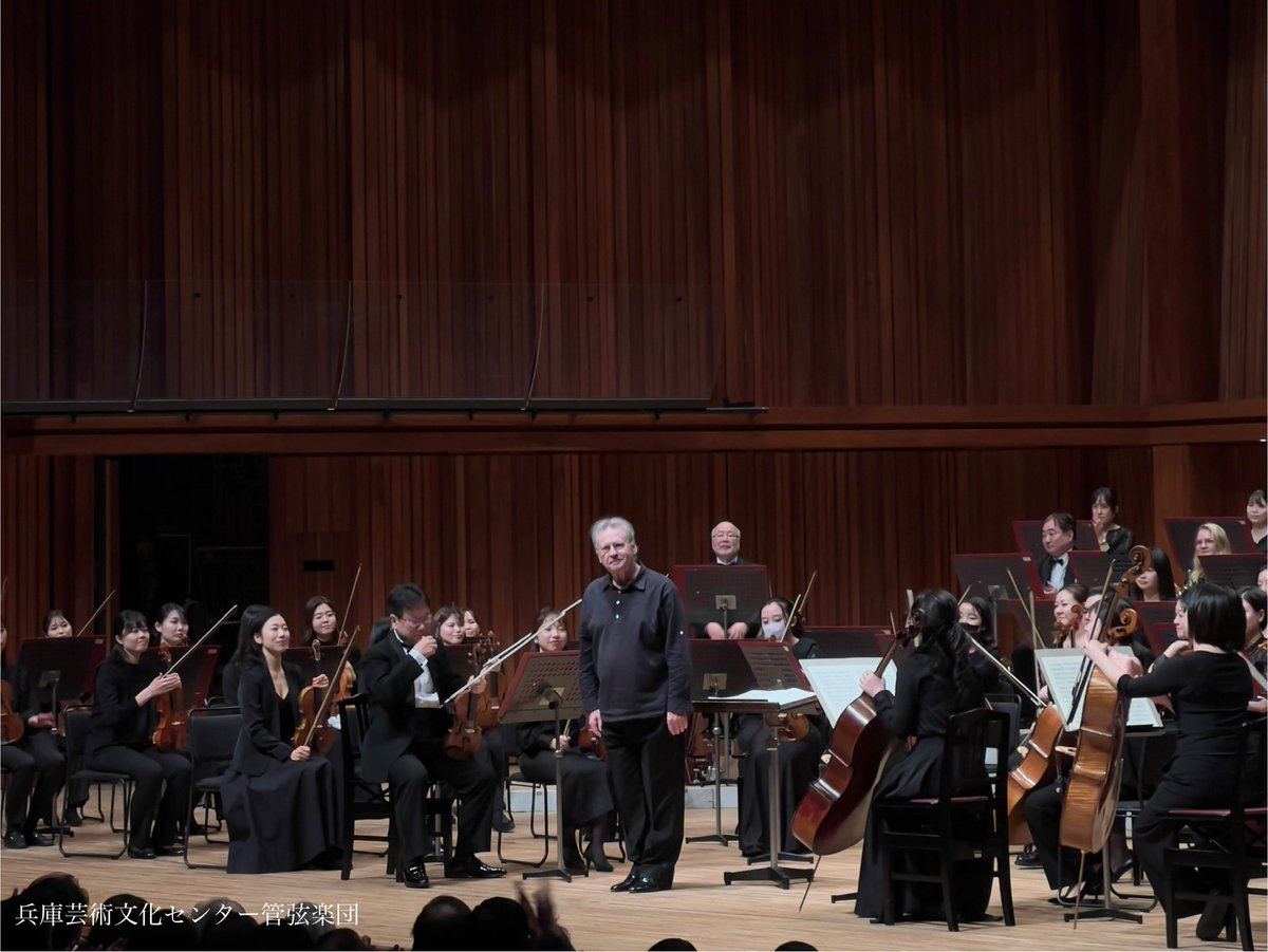 hpac_orchestra's tweet photo. 第39回名曲コンサート
ブラームスNo.1
終演しました！
菊池洋子さんをお迎えした「ピアノ協奏曲第１番」、そして「交響曲第1番」と、ブラームスの名曲をユベール・スダーンマエストロとお届けしました♪
コンマスの田野倉雅秋さんも一緒に📸
アンコールはこちら🔽
https://t.co/0KuXyLYqUk https://t.co/QferylDro2