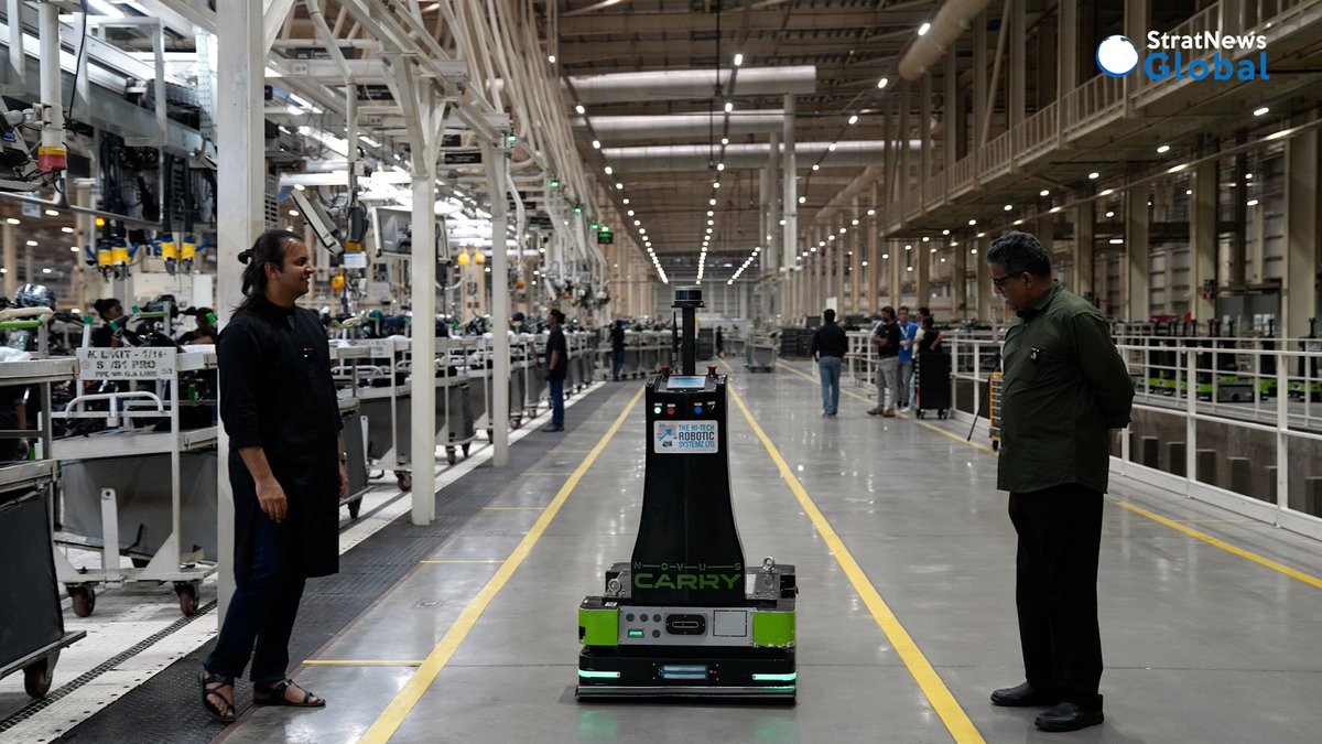 actionmediahere's tweet photo. ๐ Why does @OlaElectric call it the #FutureFactory?
Because this is the future! โก A place where innovation meets cutting-edge technology, redefining the way we think about EVs.
From producing the iconic Ola scooters ๐ต to the #OlaGigaFactory for Bharat-made cells โ this is HUGE. ๐
Credit for these stunning visuals goes to @StratNewsGlobal ๐
#OlaElectric #FutureFactory #EVRevolution #Innovation
@bhash