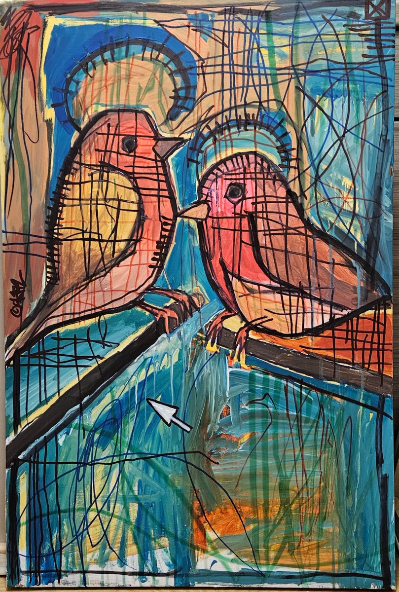 sk_oneseventwo's tweet photo. #Neotists #neoexpressionism #acrylic #Sharpie #canvasboard #naivefigurative #primitive #StreetArt #mentalhealth #MentalHealthMatters #MentalHealthAwareness https://t.co/vDXKyLwaoo