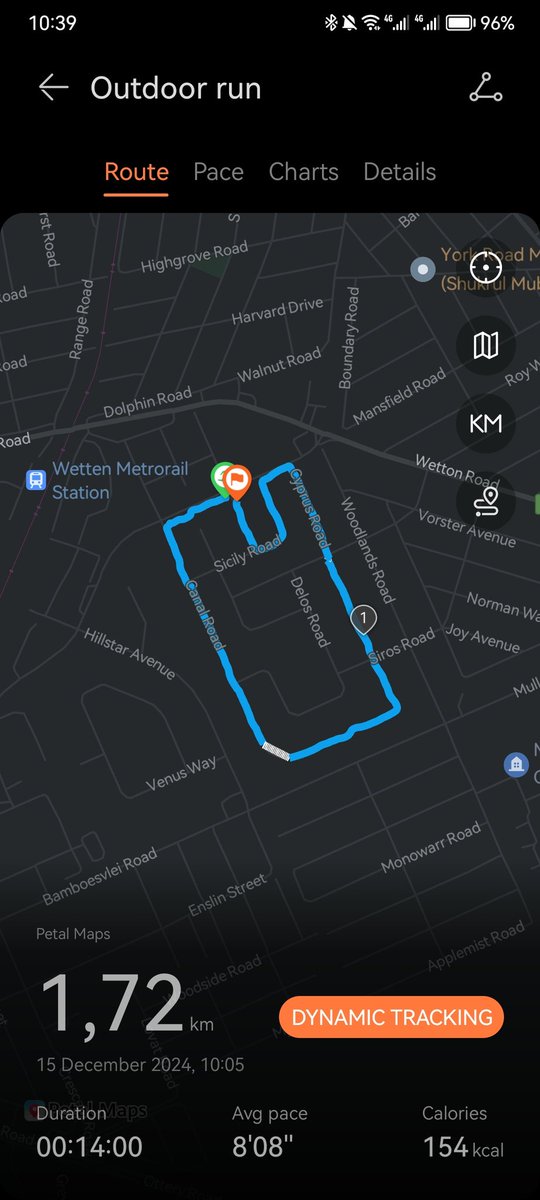 thedean_za's tweet photo. A quick fast 14 minute run. Happy Sunday to all πͺπ #happilyeveractive https://t.co/KfI7pv0Ghs
