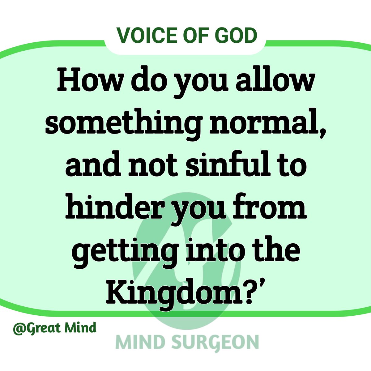 MindSurgeon456's tweet photo. #MindSurgeon #voiceofGod #greatmind https://t.co/bPkdpaAK9U