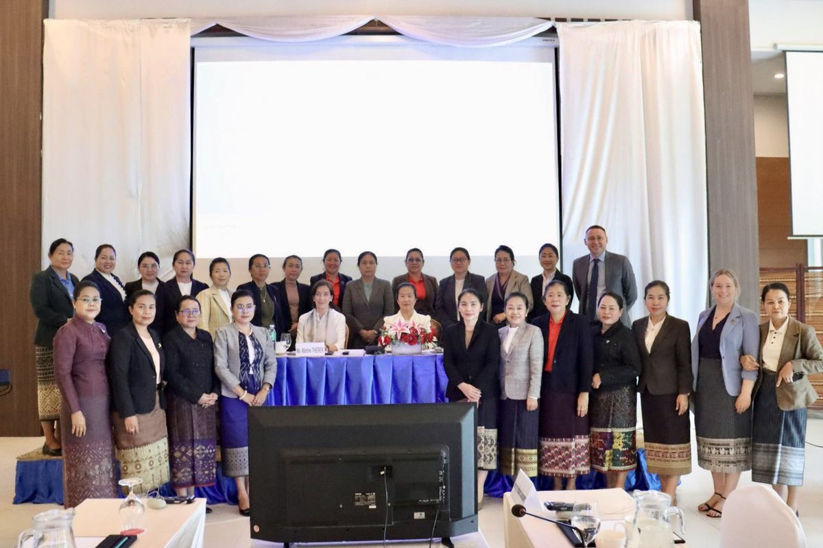 When women lead, women rise 🏛️♀️📈

Delighted to launch the UNDP-National Assembly Gender Analysis of the Parliamentary System in Lao PDR 🇱🇦 in partnership with the Women's Parliamentary Caucus.

#WomenInLeadership #SDG5