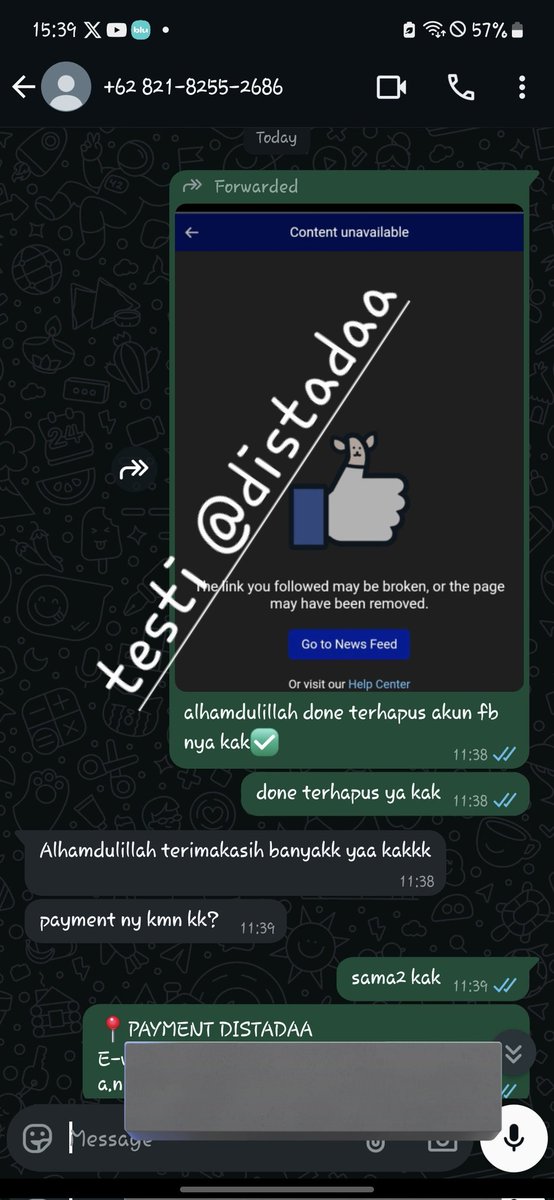 distadaaa's tweet photo. 4. Alhamdulillah hapus akun fb lama berhasil🥰🌻 https://t.co/zu0huDw8vE