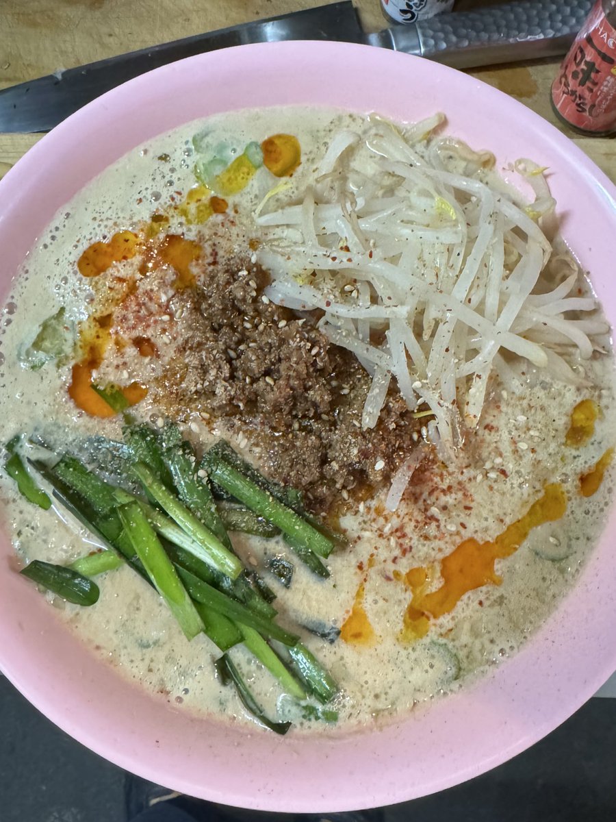 doudou13wine's tweet photo. 本日から３日間ラーメン🍜DAYです！
・蒸篭風つけ麺 
・田楽肉味噌の創作塩ラーメン https://t.co/ZZ1DM9yt6P