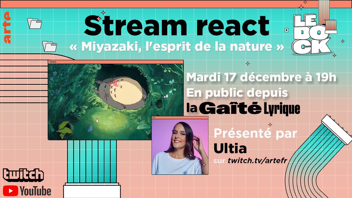 🇫🇷 Hey! Je serai en live mardi avec <a href="/ARTEfr/">ARTE</a> pour parler Miyazaki et présenter les principes de bases de l'anim papier ! Passez nous voir sur twitch si ça vous intéresse !