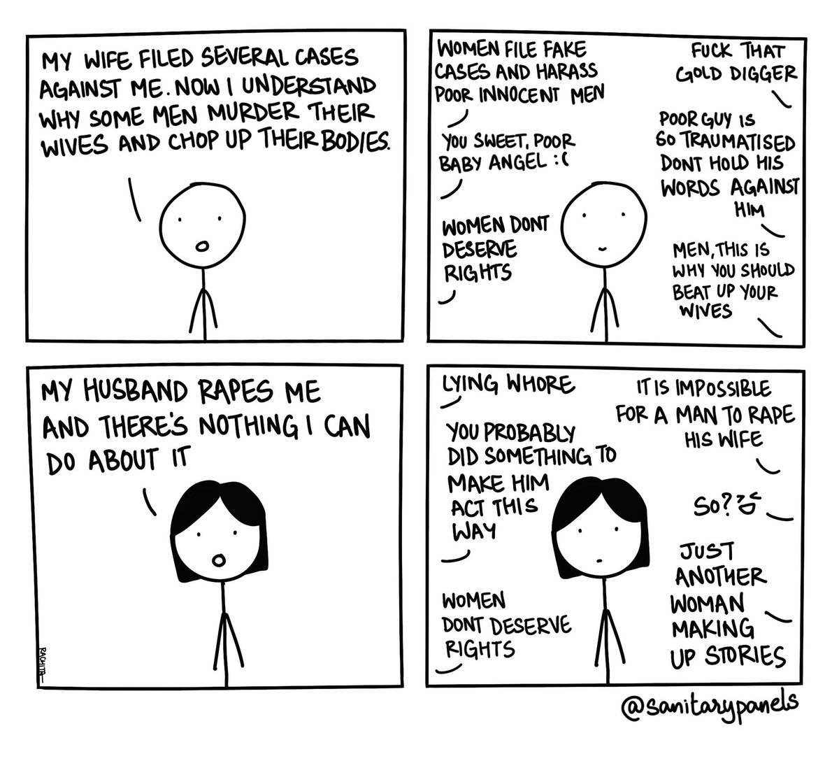 sanitarypanels's tweet photo. "Women are never perfect victims. Not even when they're brutally raped and killed violently.

Men are always perfect victims, even with documented toxic misogyny." - @asuph https://t.co/oSeouRoTJj