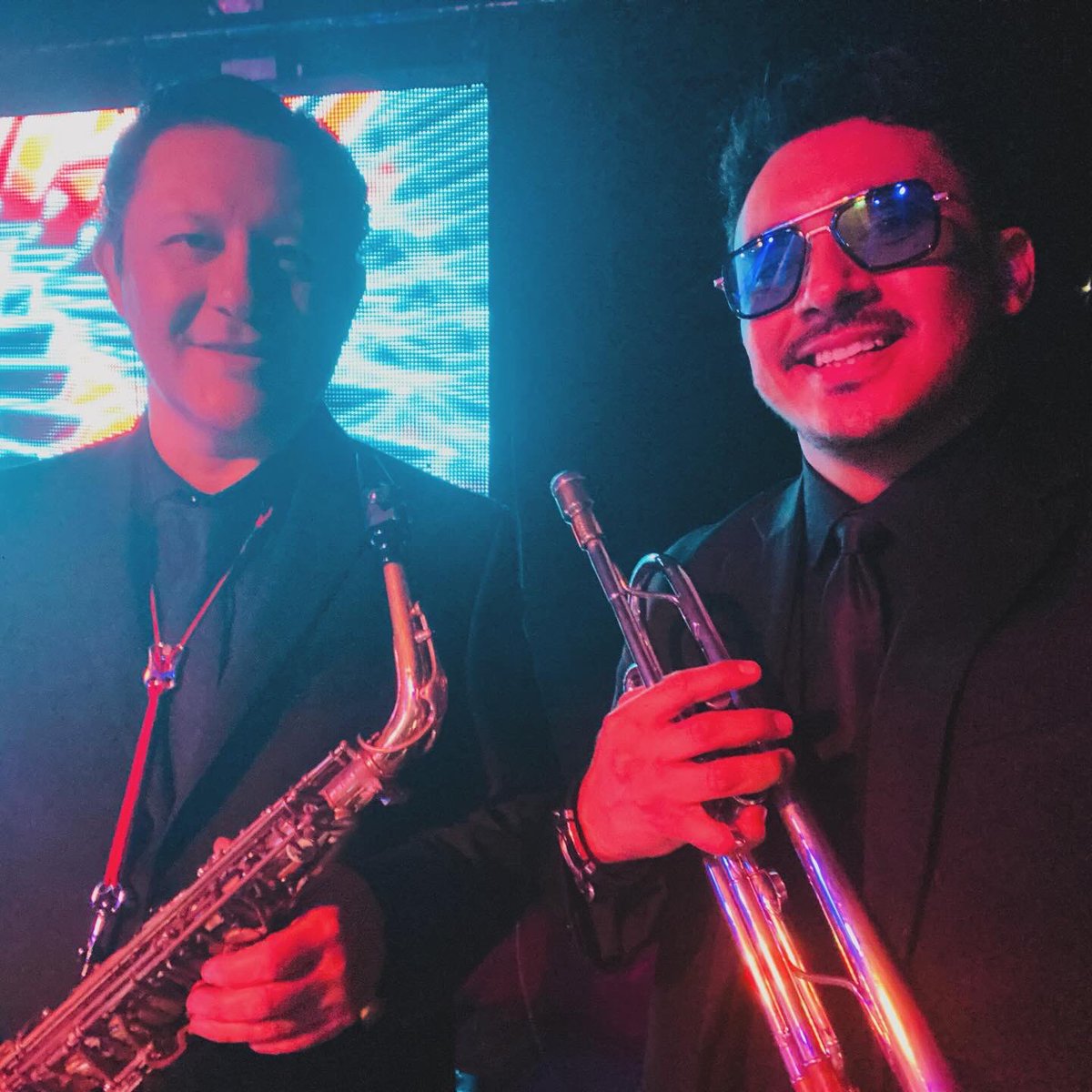 mr_trumpetman's tweet photo. #TocandoAndo #BandaAmericaGCT sonando en sabadito cumbiero #MrTrumpetman🎶🎺😎 https://t.co/1ea8JqRBpz
