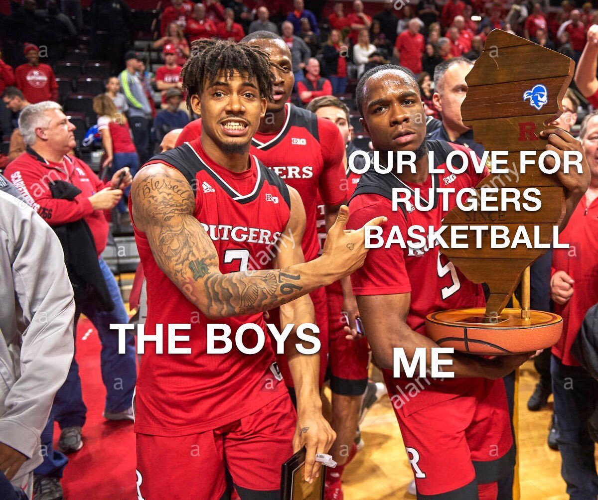 Yearly reminder <a href="/RutgersMBB/">Rutgers Men’s Basketball 🏀</a>