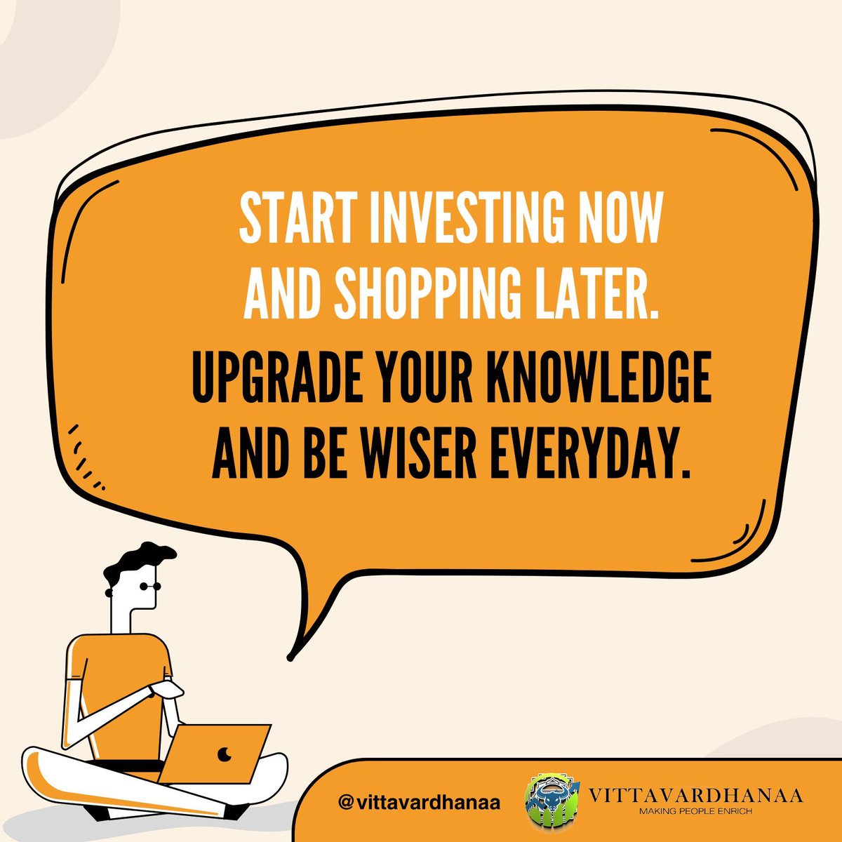 VittaVardhanaa's tweet image. &quot;Invest Now, Shop Later: Build a Wiser Future&quot;

#InvestingTips #FinancialWisdom #UpgradeYourKnowledge #BeWiserEveryday #SmartInvesting #WealthMindset #FinancialGoals #InvestEarly