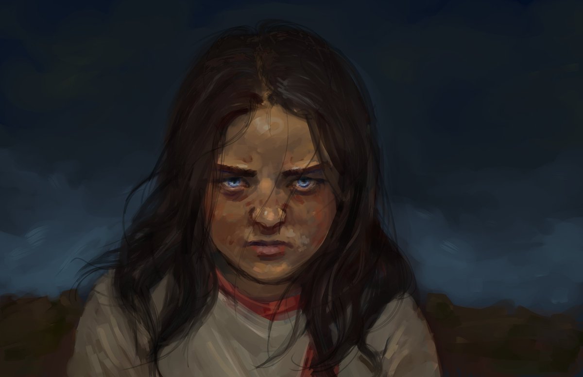 cappucosmic's tweet image. Lost pup #AryaStark #ASOIAF