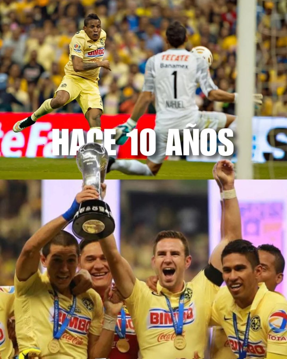 D1OSCuauhtemoc's tweet photo. Hace 10 años el Club América ganaba la 12 frente a Tigres 🦅
Hoy estamos a solo a 90 minutos de la 16 🏆 https://t.co/Y6ax9WI13w