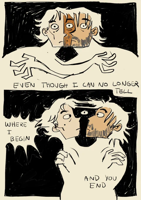 a comic about cosmic love #jayvik 