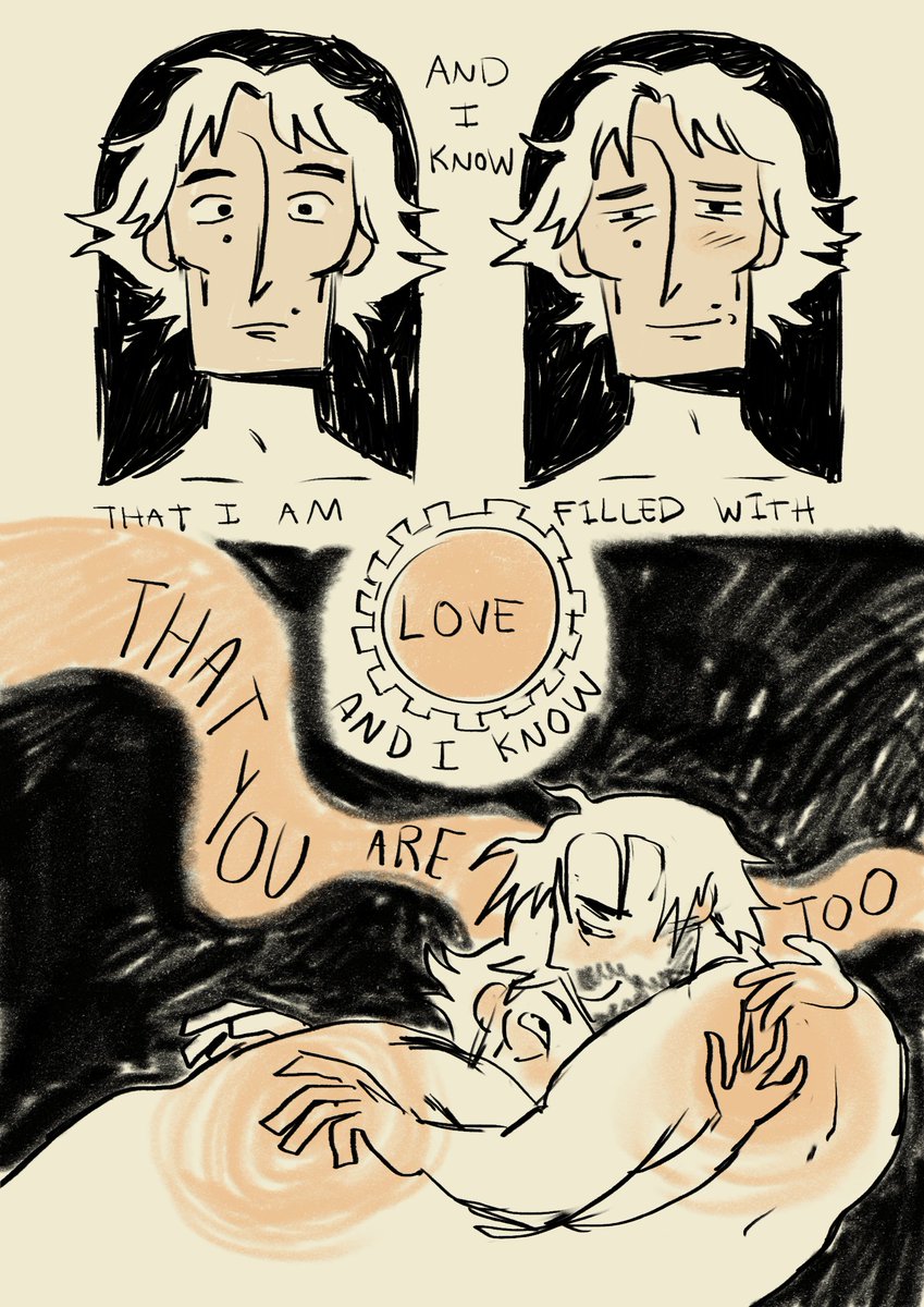 a comic about cosmic love #jayvik