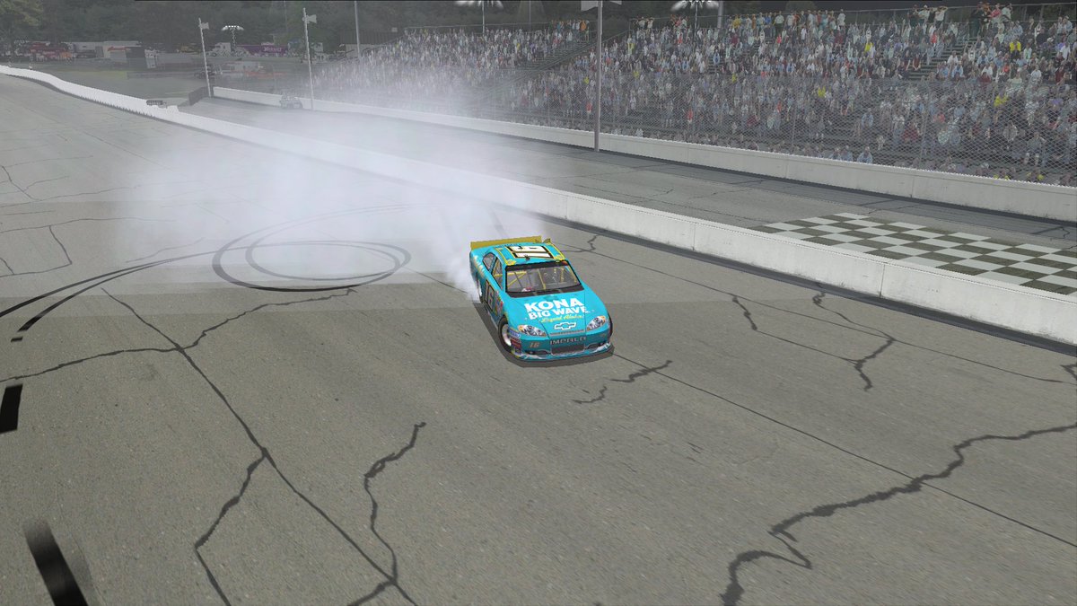 Kona2Racing's tweet photo. It's win #20 for the team and career win #7 for team owner, @SpradlingConnor. 

He wins it at Thompson Speedway in @Velocity_NR2003! https://t.co/oSaCEW5761