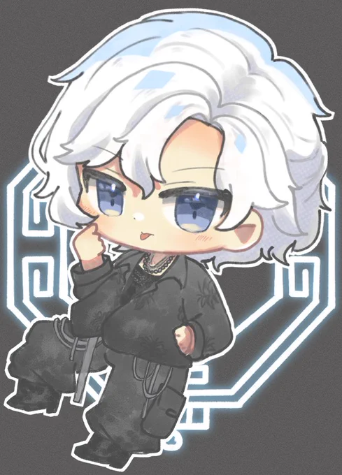 The new outfit is so cool, I love it!!! #きるま絵 #illustrationart #digitalart
