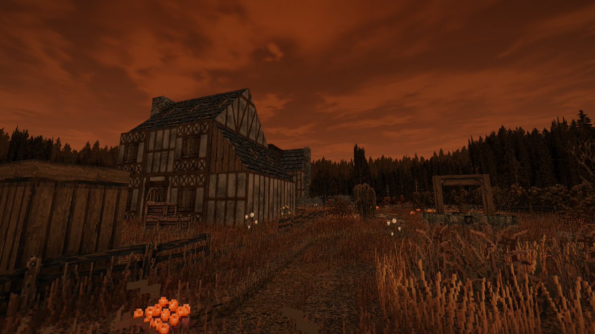 TrenchWork_Coll's tweet image. Book your vacation now at a quaint cottage in the Slakartvian countryside. The local delicacies are something to die for.
#screenshotsaturday #indiedevs #retrofps #doom #gzdoom #gamedevelopment