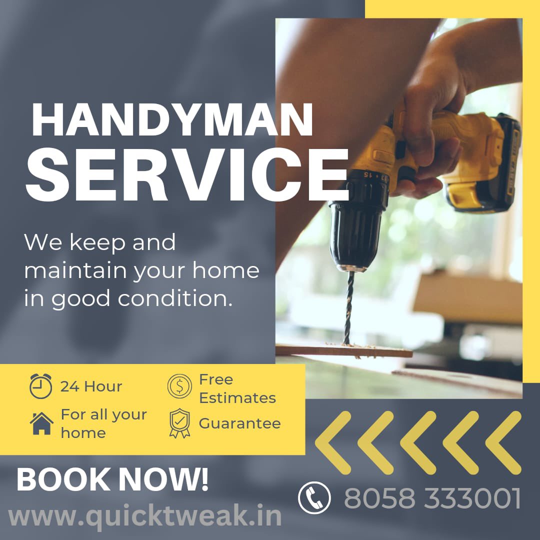 quicktweak_in's tweet image. #quicktweak #interior #plumbing #repairandmaintenance, #handymanservices, #interior #renovation, #electricwork #installation
#Modularkitchen #wardrobe #woodwork #furniturework #Jhunjhunu, #Rajasthan #curtaindecor #windowblinds #curtains #wooden #door