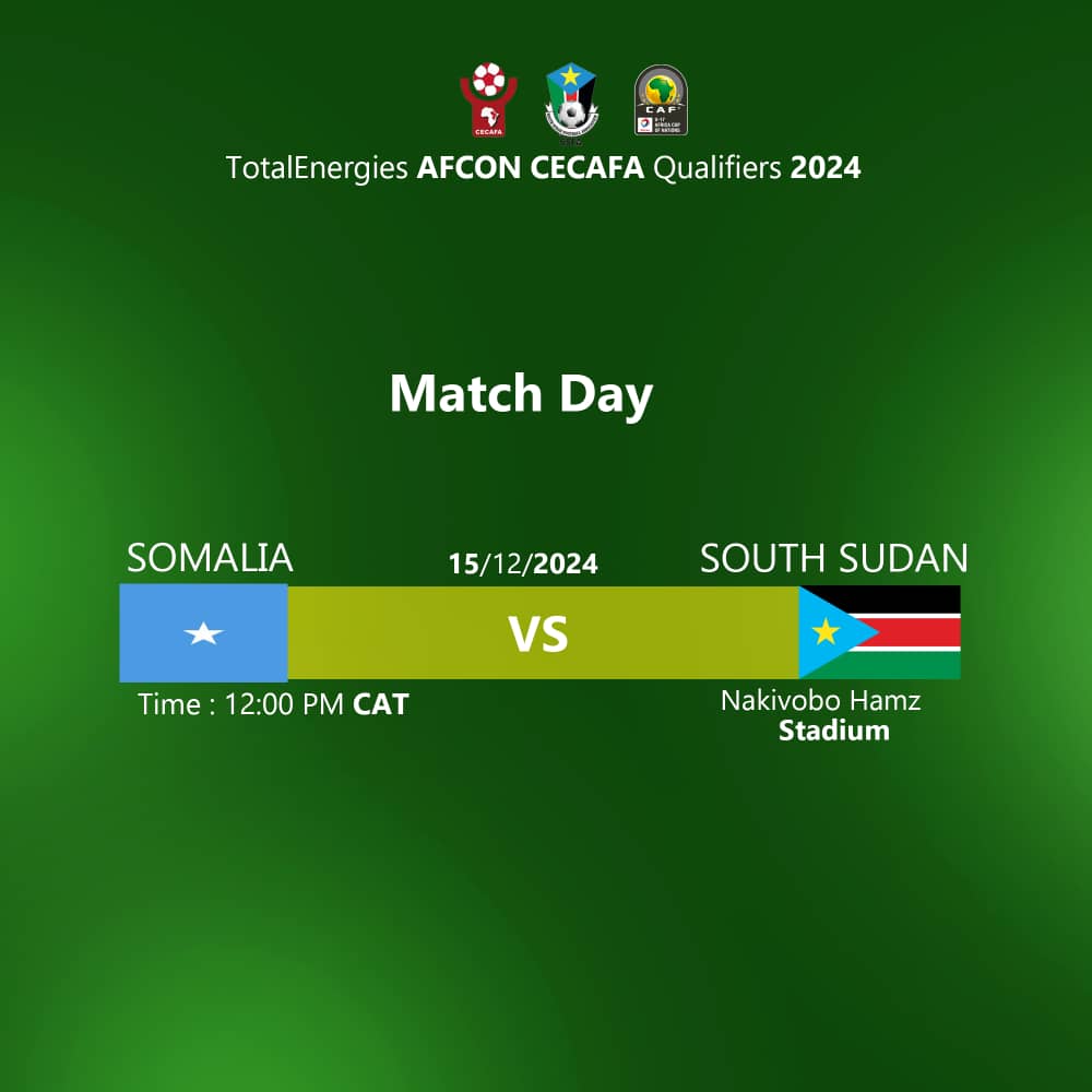 🚨 The showdown kicks off at 12 pm CAT 

🇸🇴X🇸🇸

🏟️ Nakivubo Hamz Stadium
