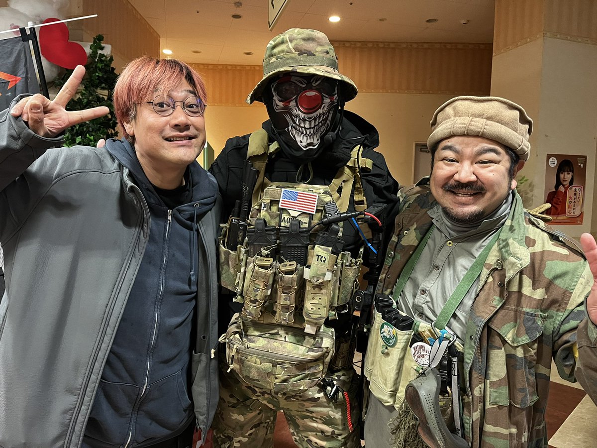 今日は、新潟サントピアウォーズに参加させて頂いてます🫡
#airsoft97
#モケイパドック
#サントピアウォーズ2024