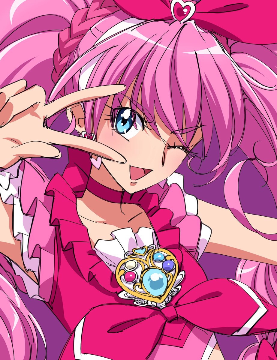 puri1028puri's tweet photo. かんせーい︎💕︎✌️キュアメロディ!!

 #precure
 #スイプリ https://t.co/oA9gqiuyzf
