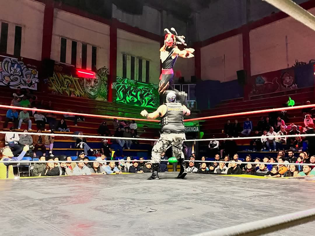 LaTijeraLucha's tweet photo. Ritmo y sabor en la majestuosa #ArenaNeza❗️
Gran tercia la de #Bizhota, #LobitoIII y #Majestic quienes lucen y convence a la afición para dar cuenta de #MedievalI, #BelicoI y #ShamanJr, siendo premiados con dinero los seis elementos por su trabajo... https://t.co/qajDEj0NV4