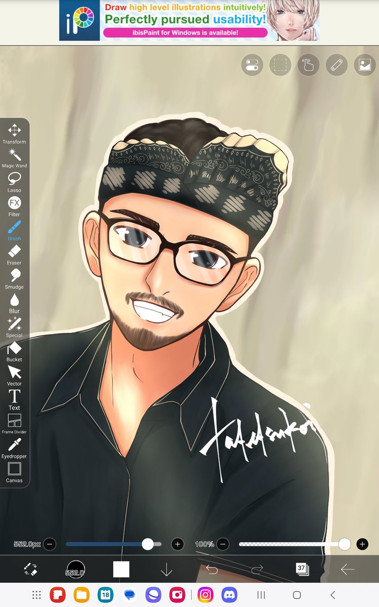 morixtatsu's tweet photo. Maybe i will more active to draw, nah idk. Cause for now i'm a coorporate slave-

Sudden commision ✨️
#ibisPaintX #art #illustraion #digitalart #Commision https://t.co/QVJsJCZuyJ