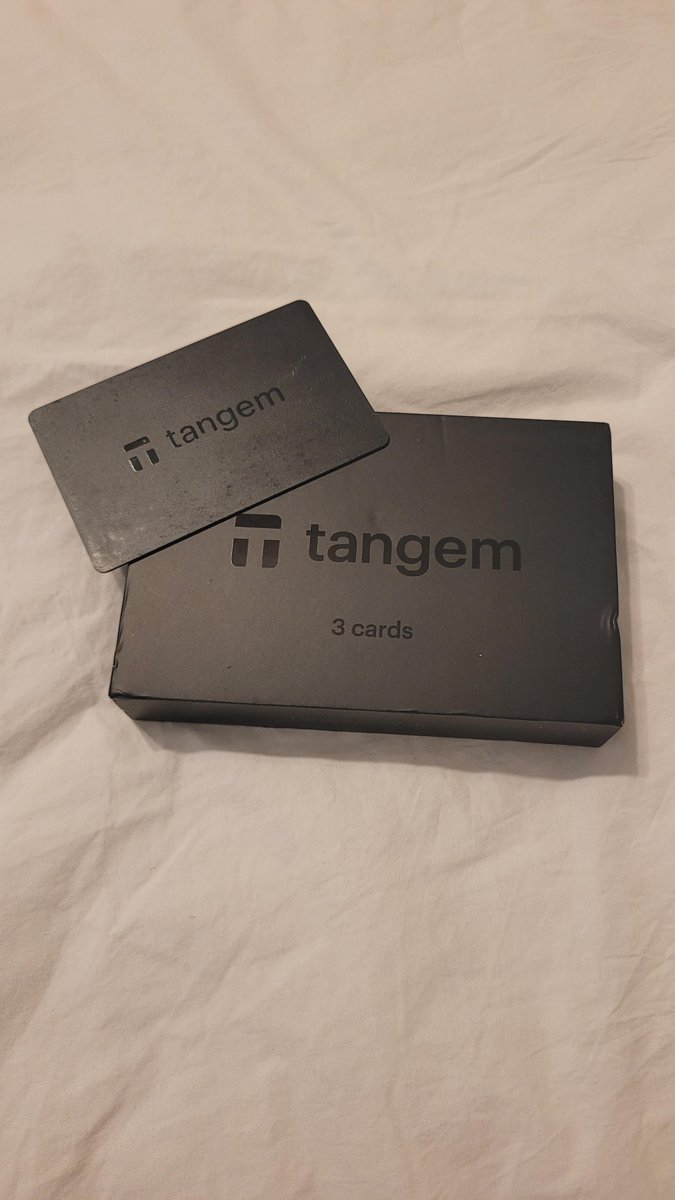 BaldNBeard3d's tweet photo. I chose the @Tangem wallet for its security, simplicity, and portability! The credit card like design makes it easy to store in my wallet. I keep my other two backup cards securely at home and in a bank safe deposit box. I never have to stress about my crypto! #WhyTangem https://t.co/rAO57zCI2R
