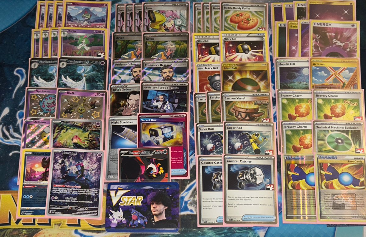 noahkaiserptcg's tweet photo. 275th (6-3) @ ๐ with Big G. Losses were either tight af games or turbo whiffs. Felt like I was at home again with this deck, not sure why I ever left. S/O my coaches @ciaran_tcg @rowan_stavenow & @Dreamjew, @endgameCA for the best sleeves & @SpoonSquadPTCG #spoonsquad https://t.co/iFGQbIpb6p