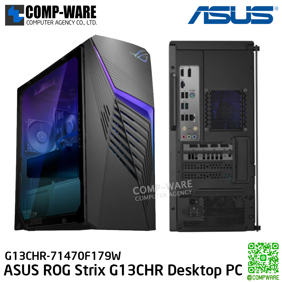 compware's tweet image. ASUS ROG Strix G13CHR Desktop PC / Intel Core i7-14700F 2.1GHz / NVIDIA GeForce RTX™4060  / 16GB DDR5 U-DIMM *2 / 1TB M.2 2280 NVMe™ PCIe® 4.0 SSD / Windows 11 Home / G13CHR-71470F179W
☛ Line : @compware
☛ E-mail : contact@compware-agency.com
#compware #compwarecomputer