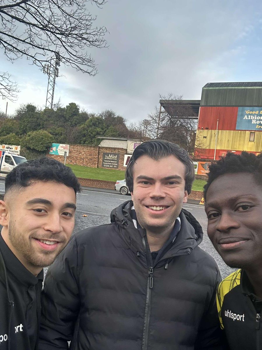 CampbellWD_G's tweet photo. A great afternoon at Cliftonhill with great lads. Friendliest home crowd in Scottish football!
@albionrovers https://t.co/4nIHGaT7xE