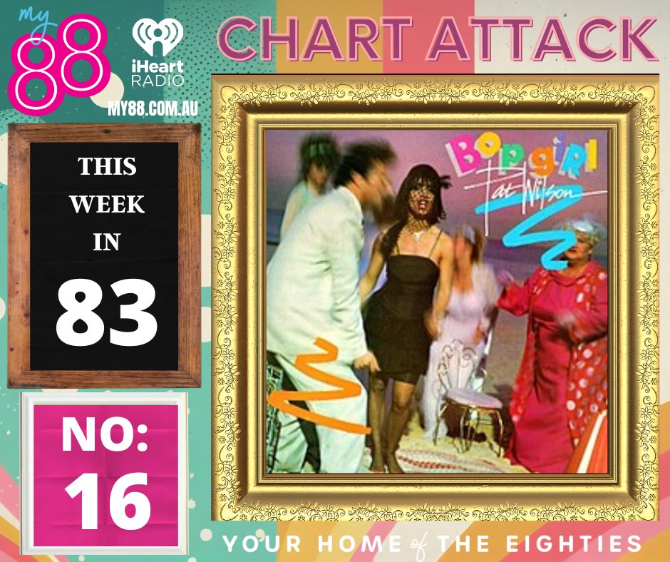 waynetunks's tweet photo. #ChartAttack on @My88_FM: Aussie Top 20 from this week in 1983:
16: Bop Girl #PatWilson 
A slice of classic 80s Aussie pop, such an anthem. https://t.co/soTFydHy6x