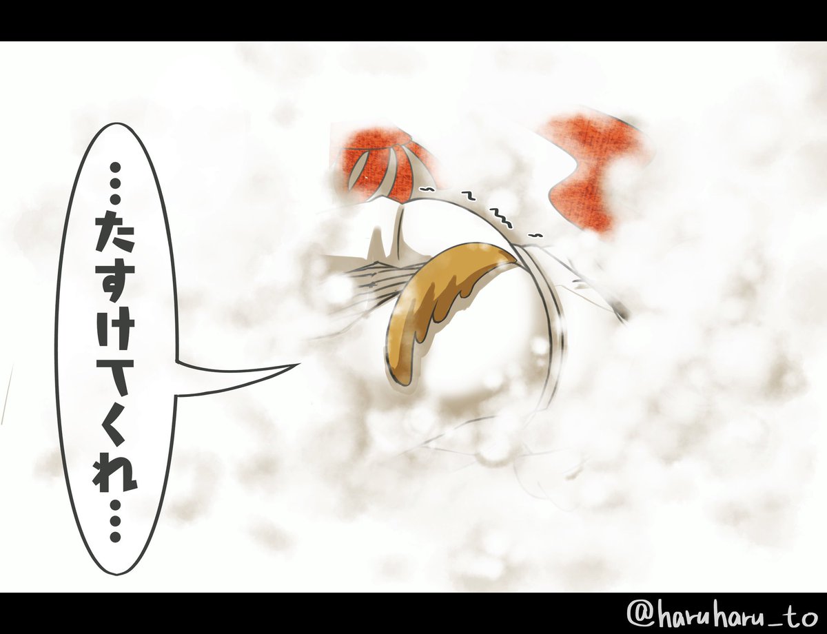テンションが上がりすぎて雪に突っ込んじゃった犬鶴のその後🐶🐣 