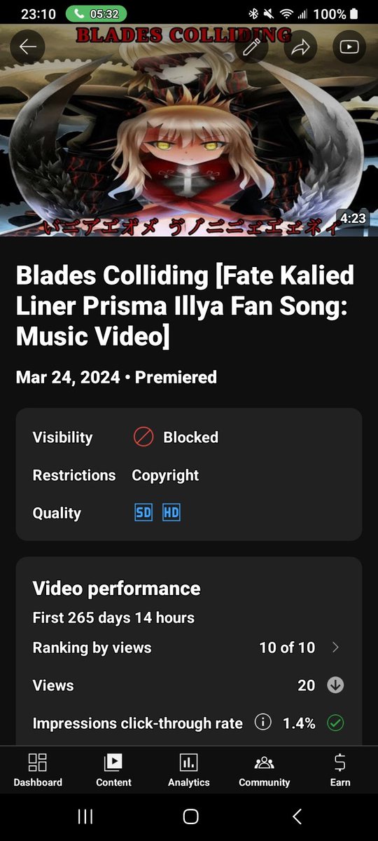 HYDR0C1TY's tweet photo. @TeamYouTube Keep your hands and fingers. OFF OF MY CONTENT! I followed everything correctly. I know it has copyright stuff in it. Which is why I was careful when I made the video public. Unblock it's visibility now. My channel. My video. My content. My rules. Please Unblock the visibility https://t.co/G50xT89HB0