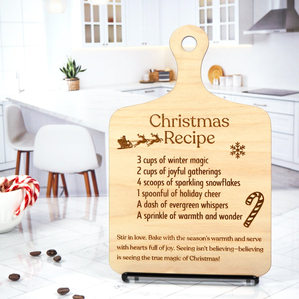 Sprinkle some holiday cheer into your kitchen with this delightful Christmas Recipe display board! Perfect for decor or gifting.

snuggleupco.com/products/chris…

#ChristmasRecipe #HolidayDecor #FestiveVibes #SnuggleUpCo #ChristmasMagic