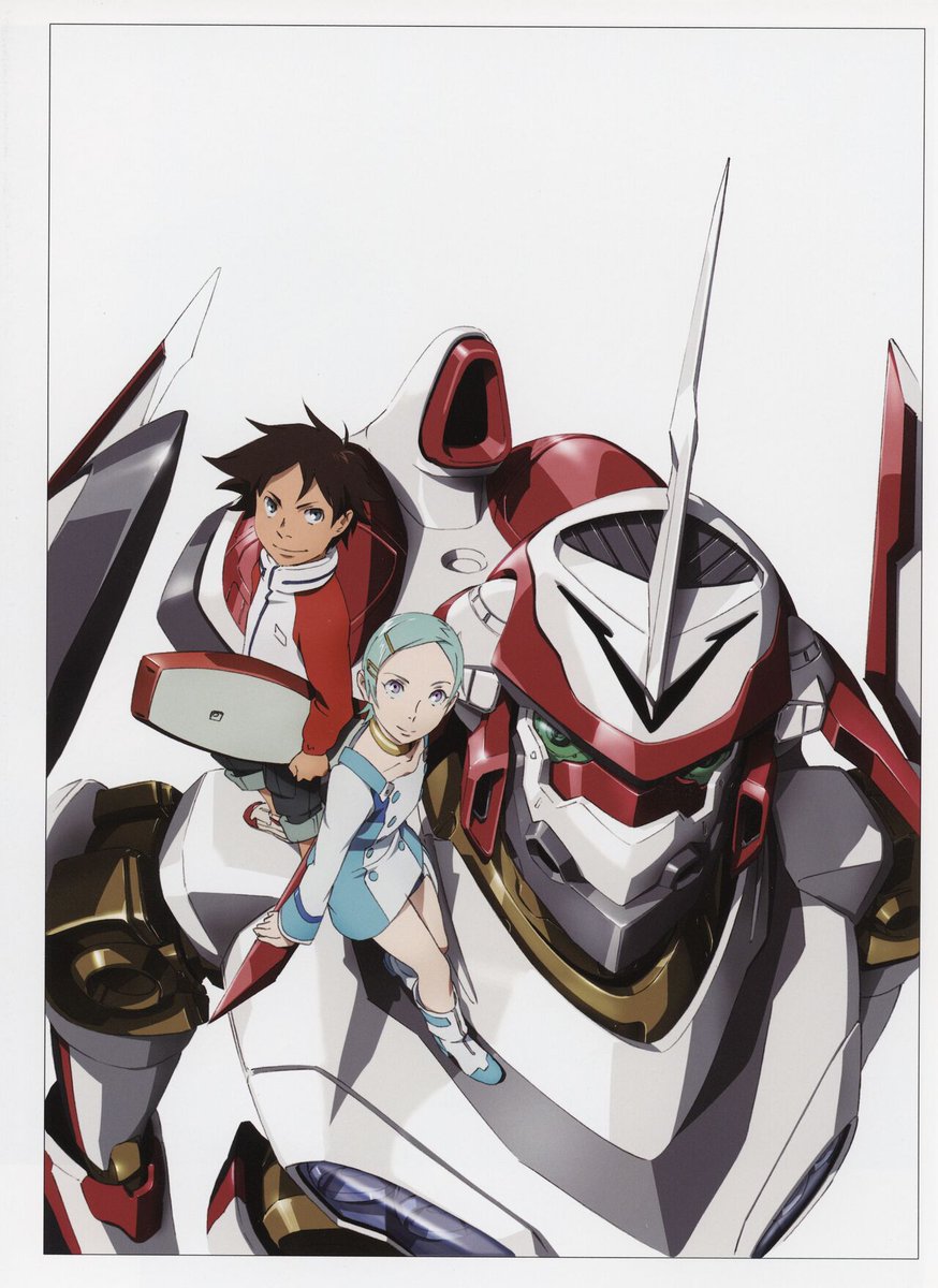 SayaDoesStuff's tweet photo. Finished Eureka Seven, might be one of the best shows ever??? Like I really enjoyed it and I have nothing bad to say about it tbh

I'm aware of the movies and sequels but I might hold off from those for now https://t.co/pz1t201Y3v