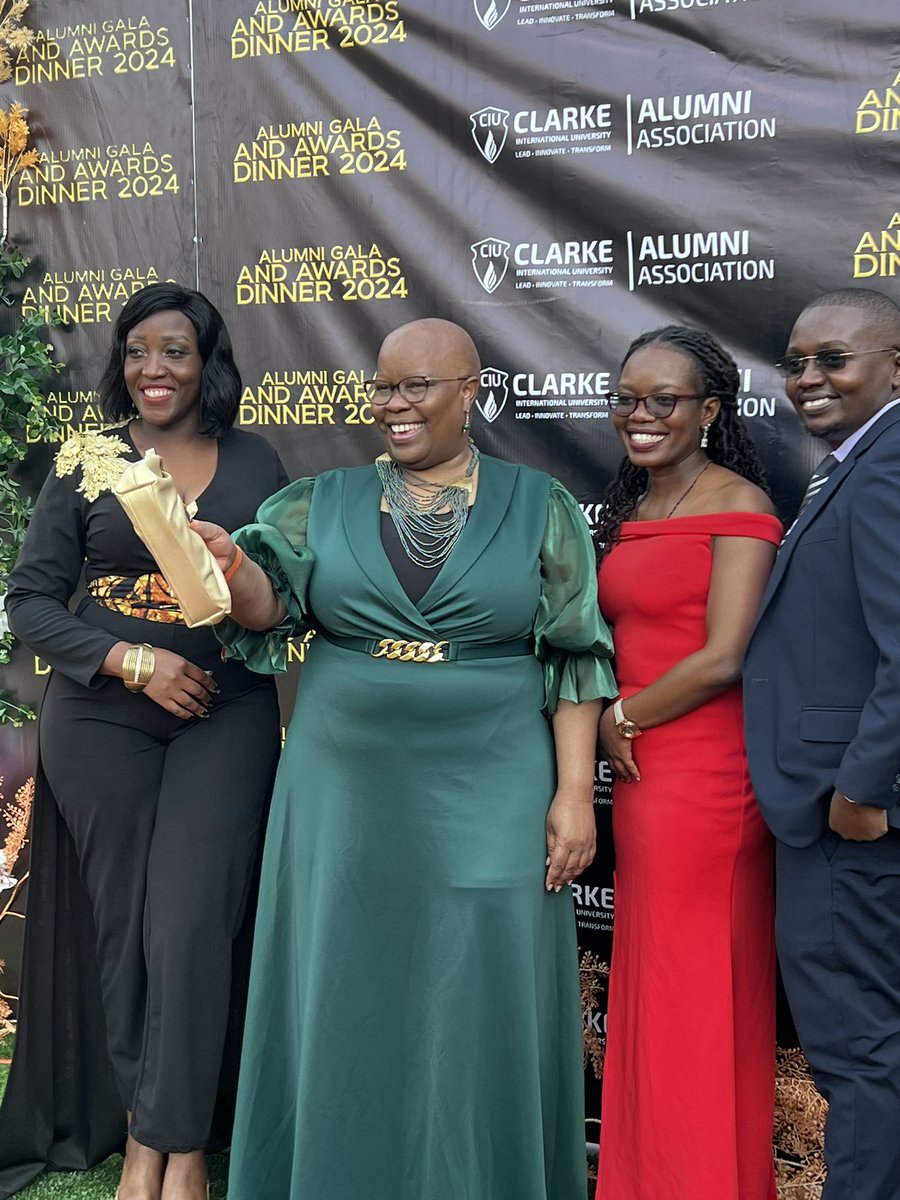 RoseNanyongaCla's tweet image. We had an incredible week celebrating @CIUuga Alumni at the inaugural Alumni Gala and Awards Dinner (#AGAD). It was truly inspiring to hear the remarkable stories of five outstanding alumni who were honored with awards. @AlimahKomuhangi congratulations to you and your colleagues