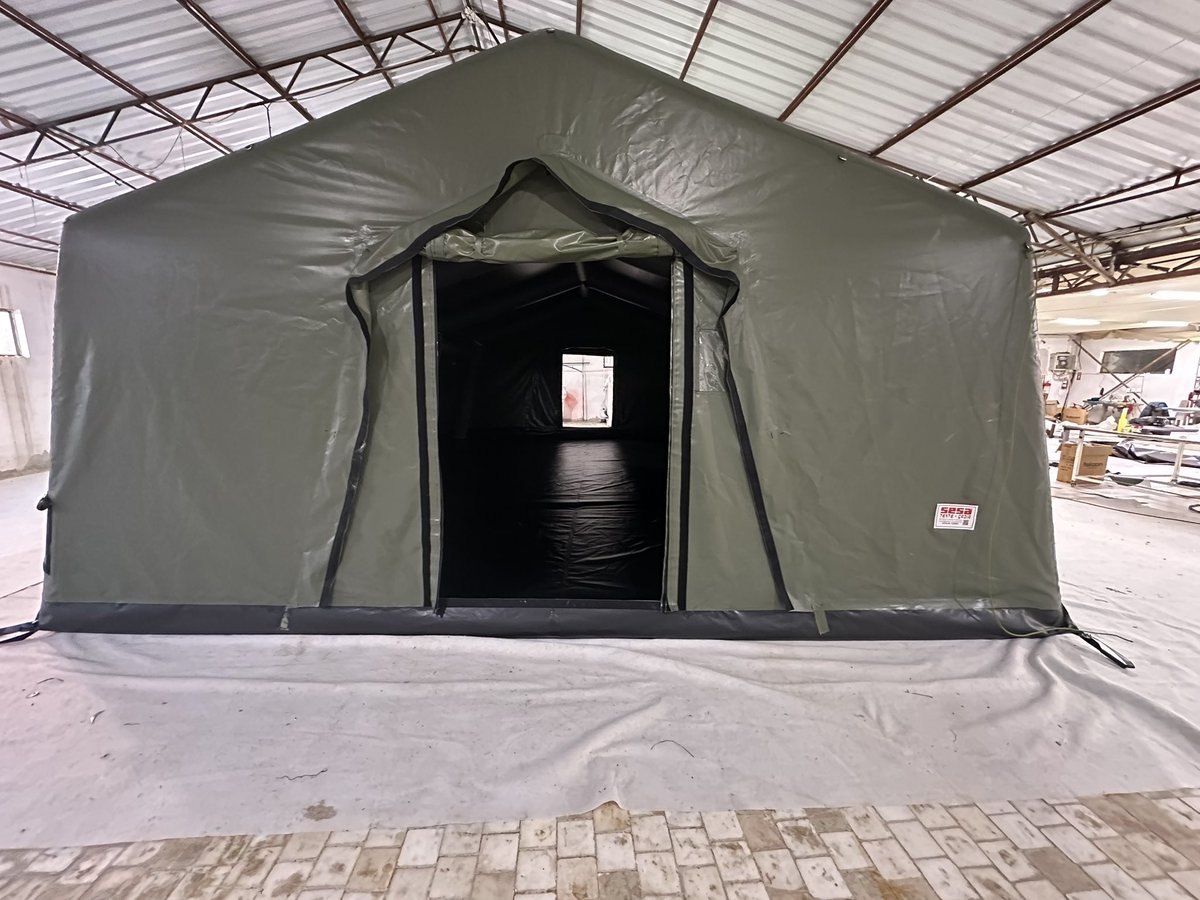 SesaTente's tweet photo. Askeri Şişme Çadır / Sesa Çadır Sanayi 
#askericadir #sismecadir #inflatable #tent #tentturkey #sesacadir #armytent #militarytent https://t.co/I6jAMlWE7M