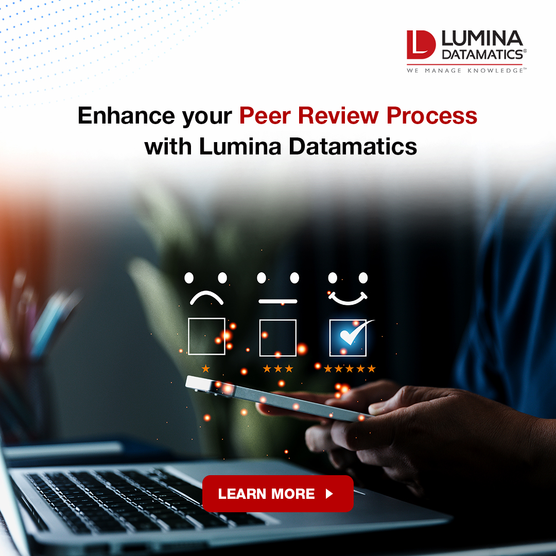 LDatamatics's tweet image. Optimize your publishing workflow with #LuminaDatamatics' Peer Review Management platform. From submission to final decision, we ensure efficiency, transparency, & quality at every step.
Visit to learn more. luminadatamatics.com/publishing/dig…
#PublishingWorkflow #PeerReviewManagement