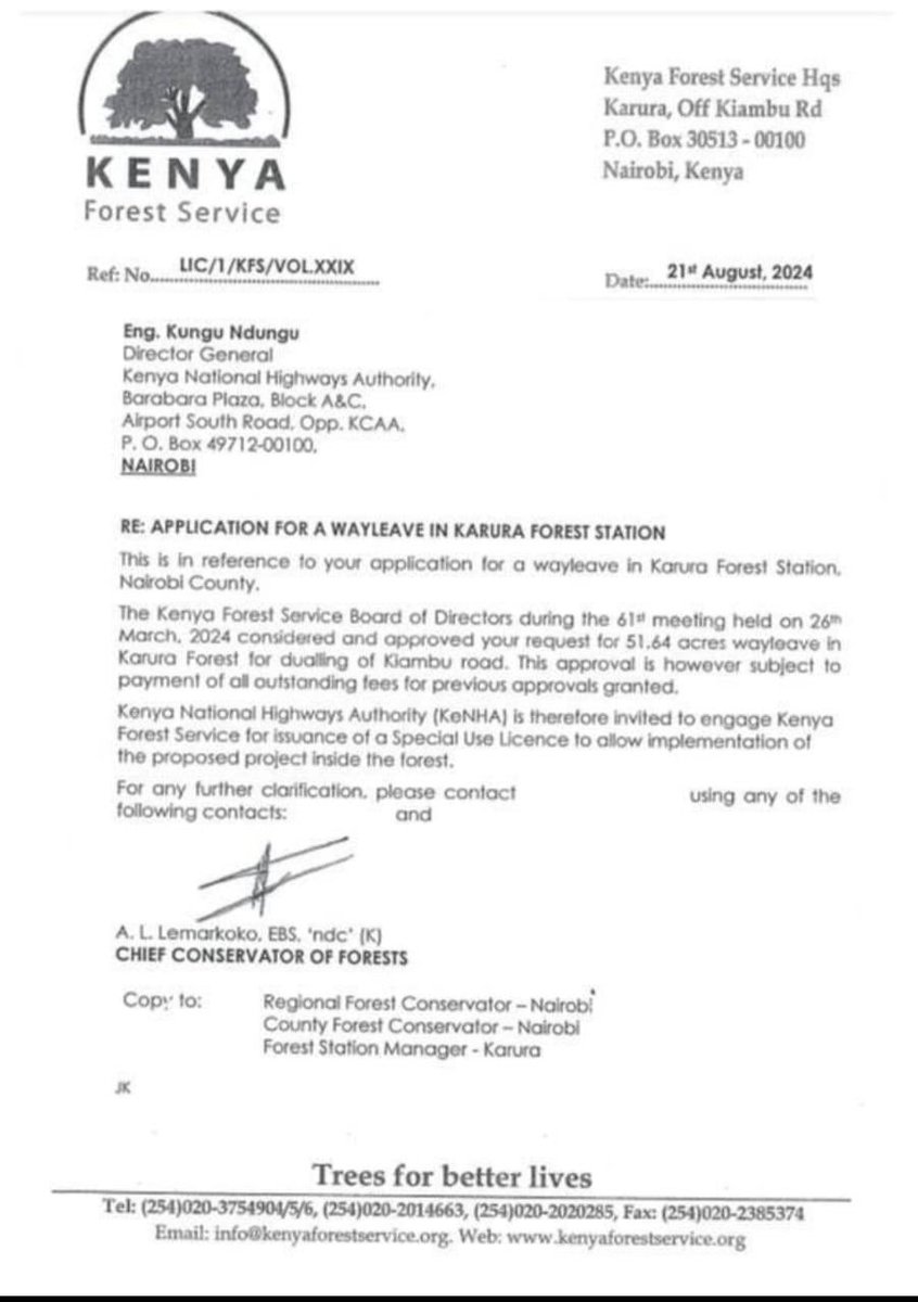 What a shame! Those entrusted to protect Kenya’s forests are now excising them. Bure kabisa! Here’s why we must #SaveKarura now. 

kaluagreen.com/we-must-keep-o…