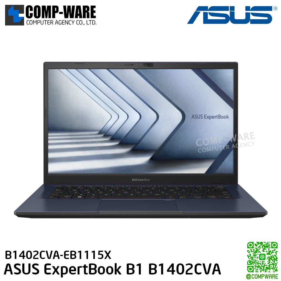 compware's tweet image. ASUS ExpertBook B1 B1402CVA / 14-inch / Intel Core i5-1335U  1.3GHz (12M Cache, 10 cores) / 8GB DDR4 / 1TB / Windows 11 Pro / 3Y Warranty ON-SITE / B1402CVA-EB1115X
☛ Line : @compware
☛ E-mail : contact@compware-agency.com
☛ TEL: 081-875-2497
#compware #compwarecomputer