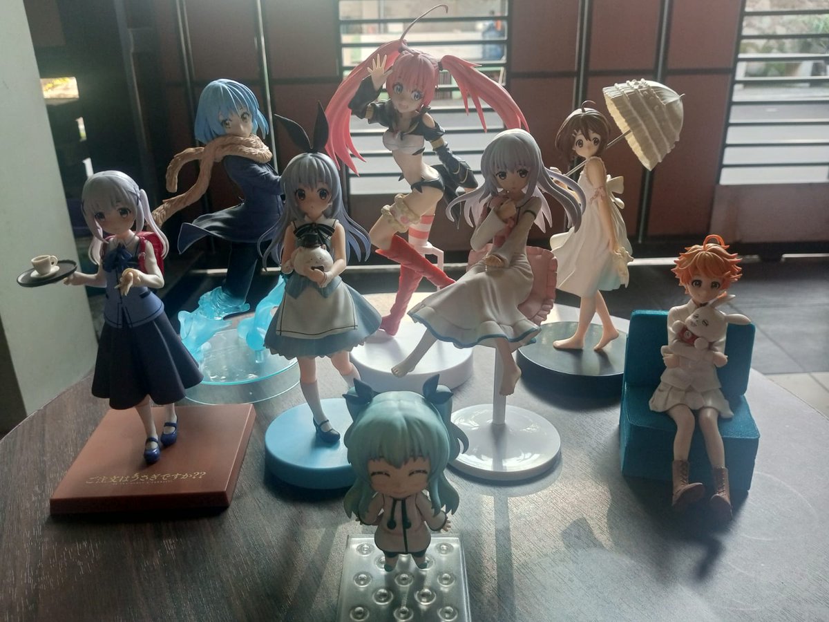 JulioRaehan's tweet photo. #WAHmbassadorship 

WAH!
Here's my figure collection from many series. Yui (K-ON) was my very first figure collection. My current fav series is Yuru Camp. I recognize my fav illustrator when Ina made her debut. In the future, I want to collect Kuroboshi Sensei's daughters figure. https://t.co/JNjrKKElrh