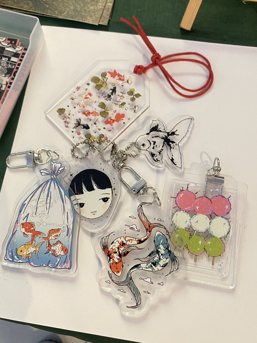 haranikala's tweet photo. MY CHARMS MADE IT TODAY! 🥹 it's now available at PotA: Winter 🎏 https://t.co/bonTbOkTMp