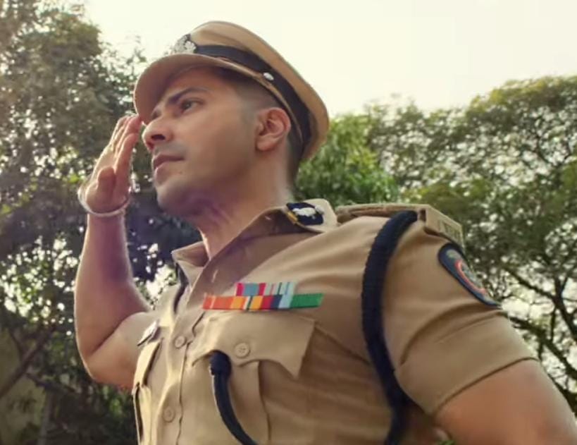 vdwellwishers_'s tweet photo. #VarunDhawan as Police🔥 https://t.co/Ibcm4P4tMt